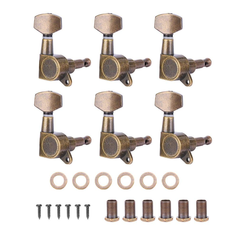 Amazon | 6本入り ギターペグ キー セット 3L3R/6R アコースティック